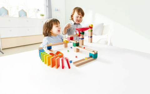Hape Crazy Rollers Wooden Stack Track 50Pcs