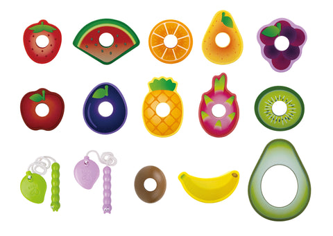 Hape Wooden Colorful Caterpillar Fruit Feast Playset