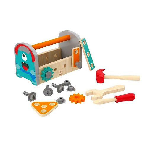 Hape Wooden Monster Fix-It Toolbox Kit 17pcs