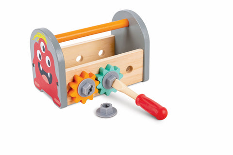 Hape Wooden Monster Fix-It Toolbox Kit 17pcs