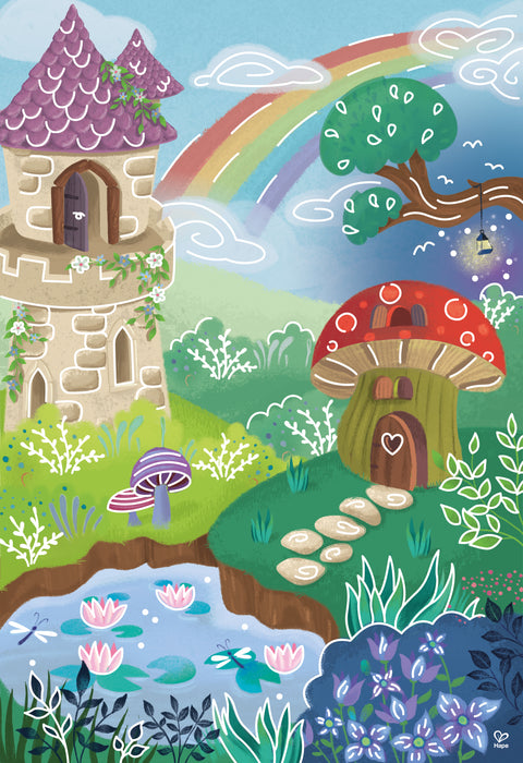 Hape DIY Magic Friends Art & Craft Set w/ Wooden Magnets