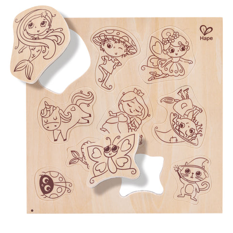 Hape DIY Magic Friends Art & Craft Set w/ Wooden Magnets