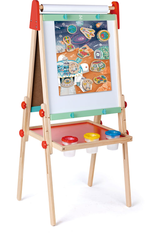 Hape DIY Mars Space Life Art & Craft Set with Wooden Magnets