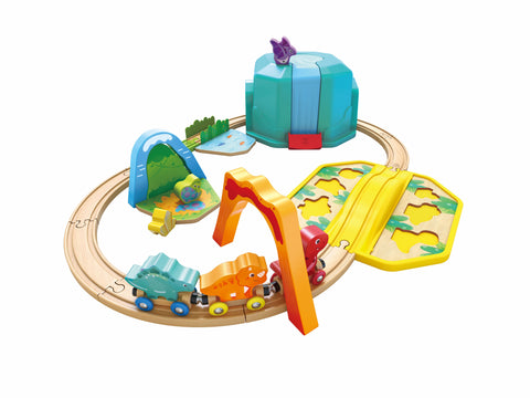 Hape Dinosaur Train Railway Bucket Set 27 pcs