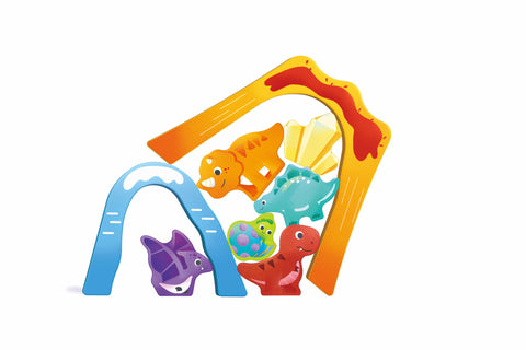 Hape Dinosaur Train Railway Bucket Set 27 pcs