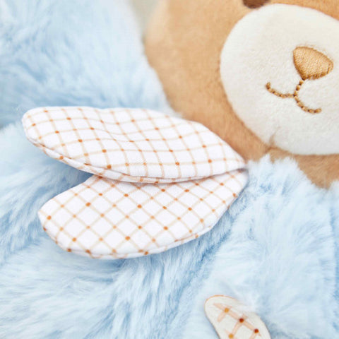 CHUBBY BEAR BLUE 25CM