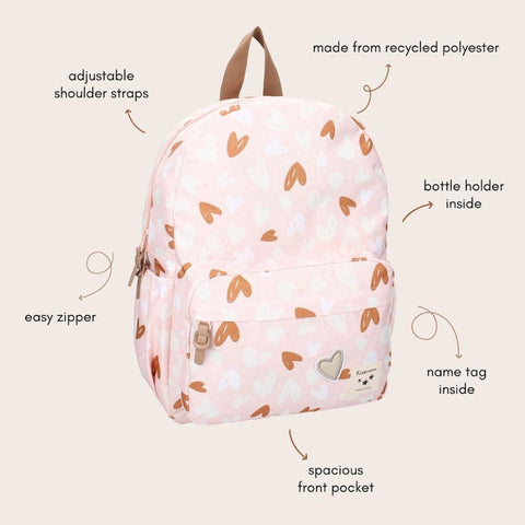 Backpack Kidzroom Loving Days- Pink