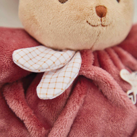 CHUBBY RABBIT BURGUNDY 17CM