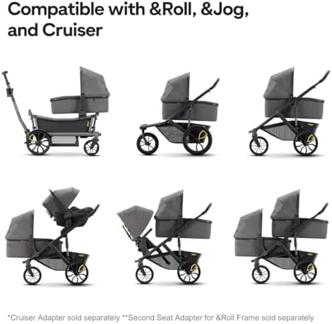 Veer Switchback Bassinet | Gray Granite