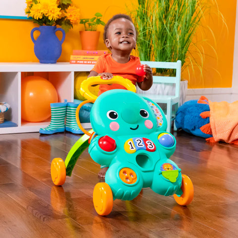 Bright Starts - Stroll 'N Roll 2-In-1 Ball Play Walker