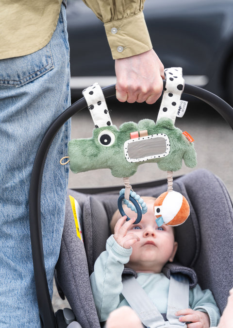 Hanging Activity Toy Croco Green