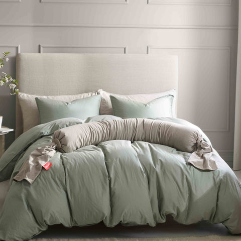 BBHUGME Organic Pregnancy Body Pillow - Beige/Sand