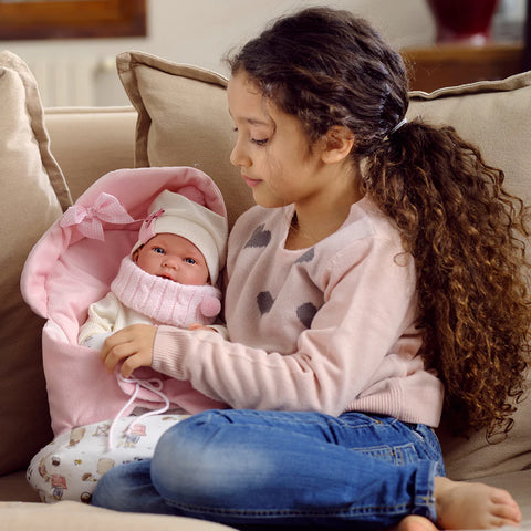 Nica Recien Nacida Saquito Rosa