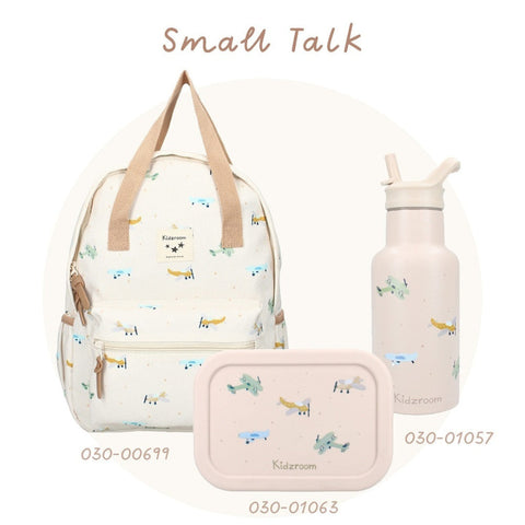 Metal Bottle 350ml Kidzroom Small Talk- Beige