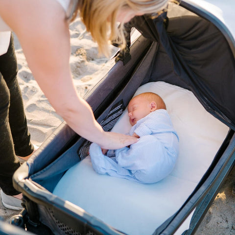 Veer Nap System XL | Infant Bassinet Attachment for Veer All-Terrain Cruiser XL 4 Seater | Plush Newborn Sleeping System | Soft, Comfortable & Secure
