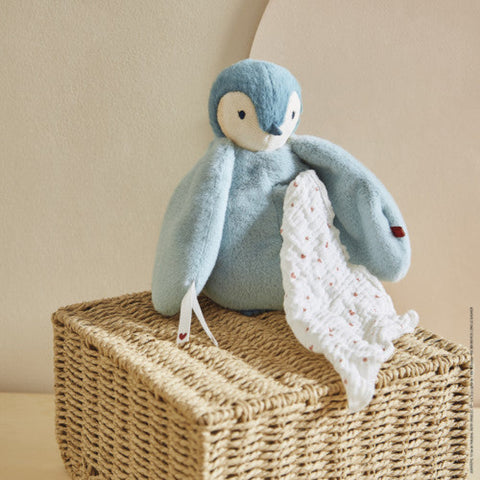 KISSING PLUSH PENGUIN GREEN