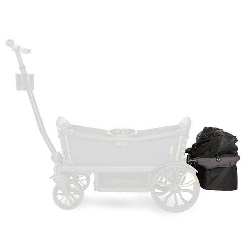 Veer Foldable Storage Basket XL | Rear Storage Basket for Veer All-Terrain Cruiser XL 4 Seater | Collapsible Cargo Basket for Gear, Diaper Bags & Essentials