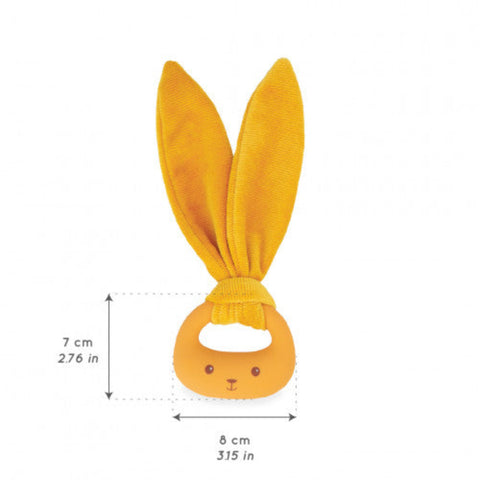RABBIT TEETHER OCHRE