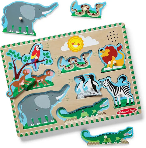 Melissa & Doug - Zoo Animals Sound Puzzle