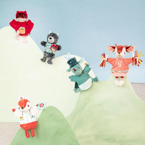 LOUIS WOLF HANDPUPPET