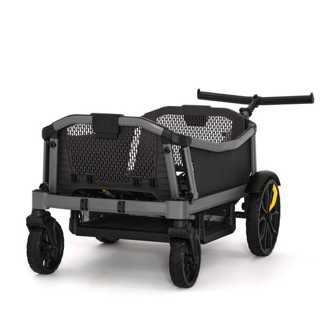 Veer All-Terrain Cruiser XL | Premium Off-Road Wagon Stroller for Babies, Toddlers & Kids | Push, Pull & Push-Along Steering | Lightweight, Collapsible | 4 Seater