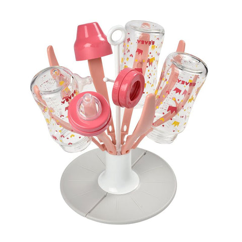Beaba Flower Foldable Draining Rack Pink