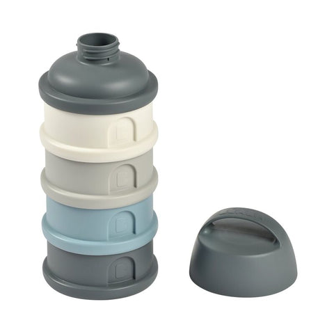 Beaba Formula Milk Container Mineral Grey Blue