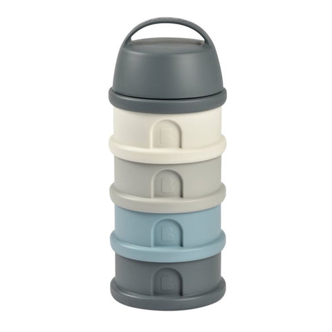 Beaba Formula Milk Container Mineral Grey Blue