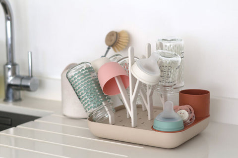 Beaba Forest Draining Rack Terracotta Clay