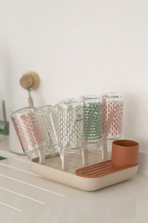 Beaba Forest Draining Rack Terracotta Clay