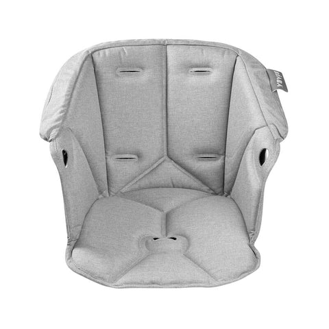 Beaba High Chair Up & Down Textile Seat Grey