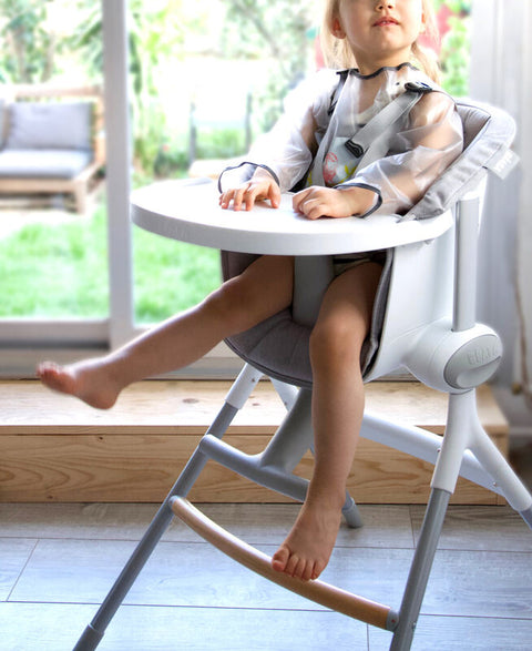 Beaba Highchair Up & Down Grey White