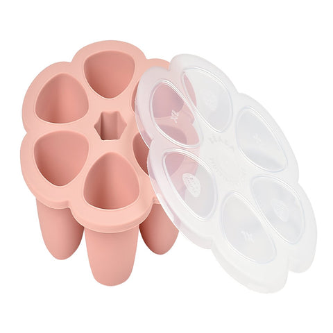 Beaba Silicone Multiportions 6 x 150ml Old Pink