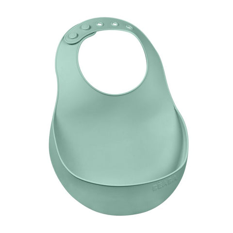 Beaba Silicone Bib Sage Green