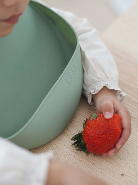 Beaba Silicone Bib Sage Green