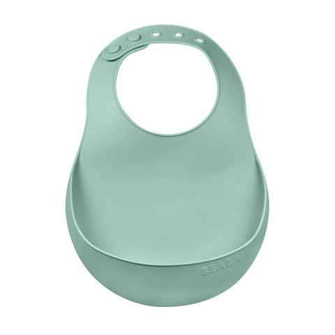 Beaba Silicone Bib Sage Green