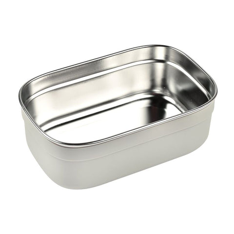 Beaba Stainless Steel Lunch Box Velvet Grey Baltic Blue