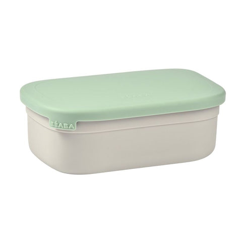 Beaba Stainless Steel Lunch Box Velvet Grey Sage Green