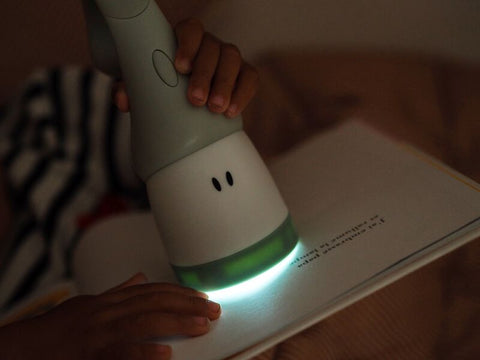 Beaba Pixie Torch 2 In 1 Movable Night Light Sage Green