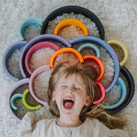 GRIMM'S Large Rainbow Monochrome