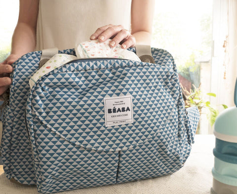 Beaba Geneva II Changing Bag Play Print Blue