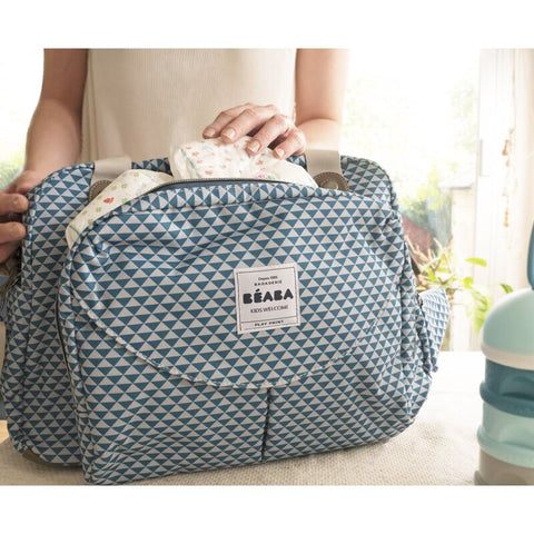 Beaba Geneva II Changing Bag Play Print Blue