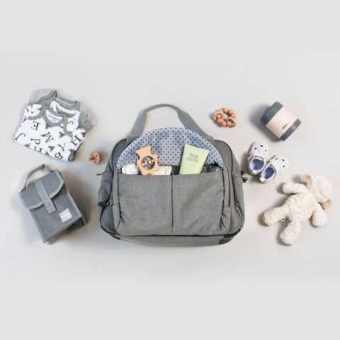 Beaba Geneva II Changing Bag Heather Grey