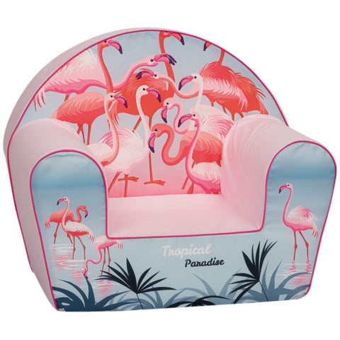 DELSIT ARMCHAIR FLAMINGOS