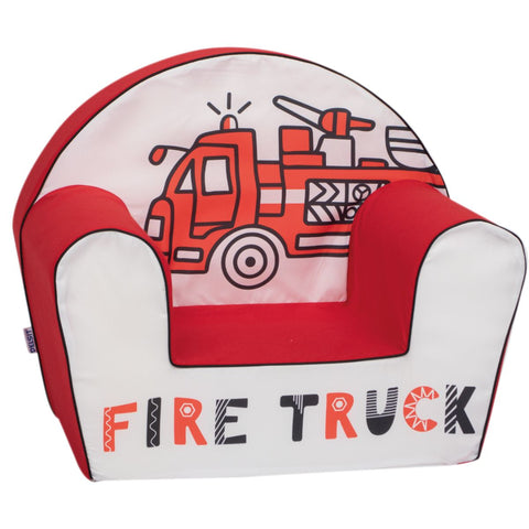DELSIT ARM CHAIR FIRE ON TRUCK