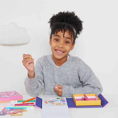 SHIMMER COLOURING SET - SEA LIFE
