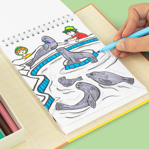 Colouring Set - Zoo