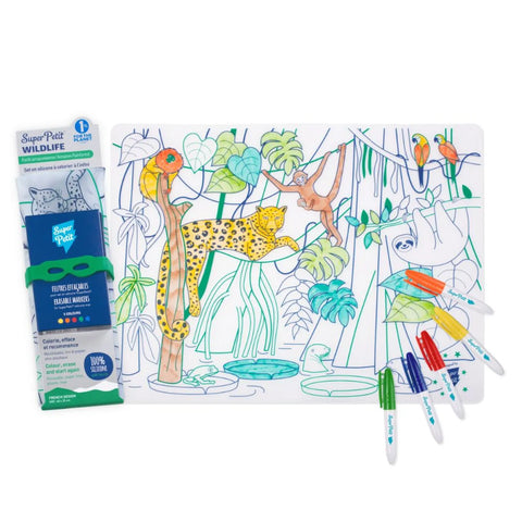 Amazonian Rainforest Colouring Playmat