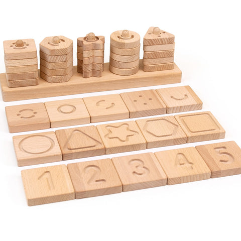 Andreu Toys - Sensory Geo String Shapes