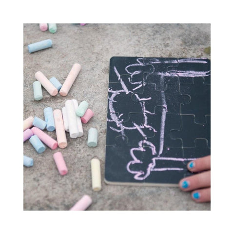 Andreu Toys 4 Puzzles Blackboard Diorama – Creative Wooden Puzzle